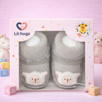 Warm Furry Baby Boots Collection Premium Soft Sole Velcro Boots for Newborns and Infants