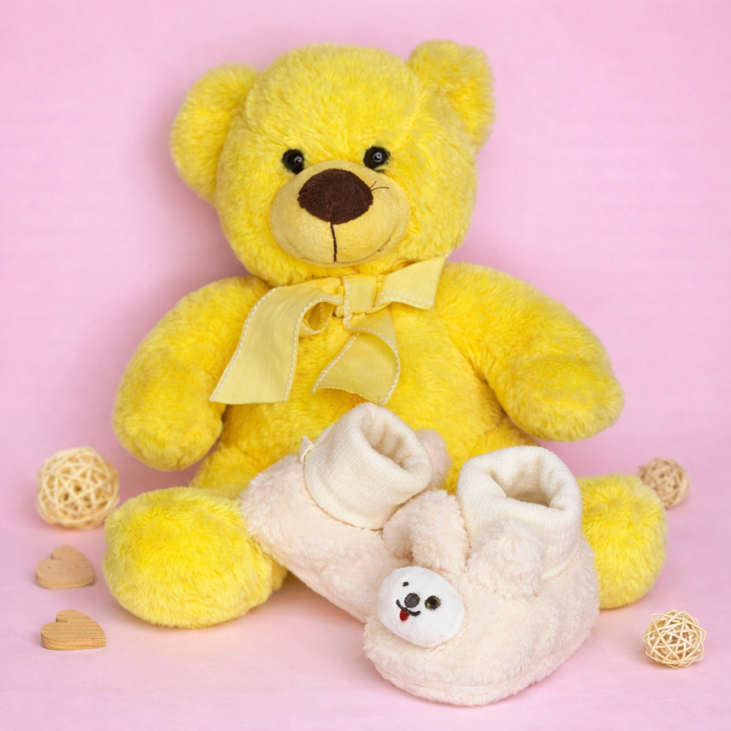 Little Luxe Warm Furry Collection—Premium Soft Sole Baby Shoes for Newborns and Infants