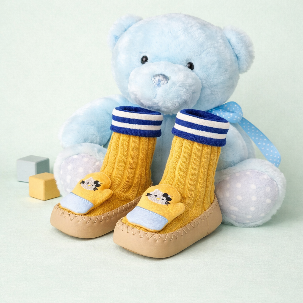 Cozy Feet Baby Essentials Collection Premium Soft Baby Socks with Cute Character Designs
