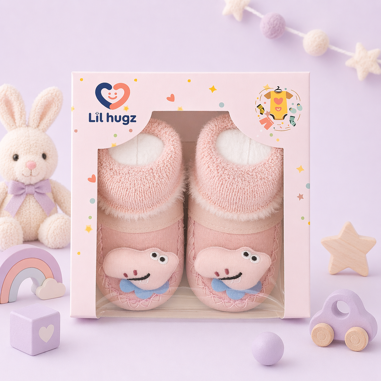 Warm Furry Baby Boots Collection Premium Soft Sole Velcro Boots for Newborns and Infants