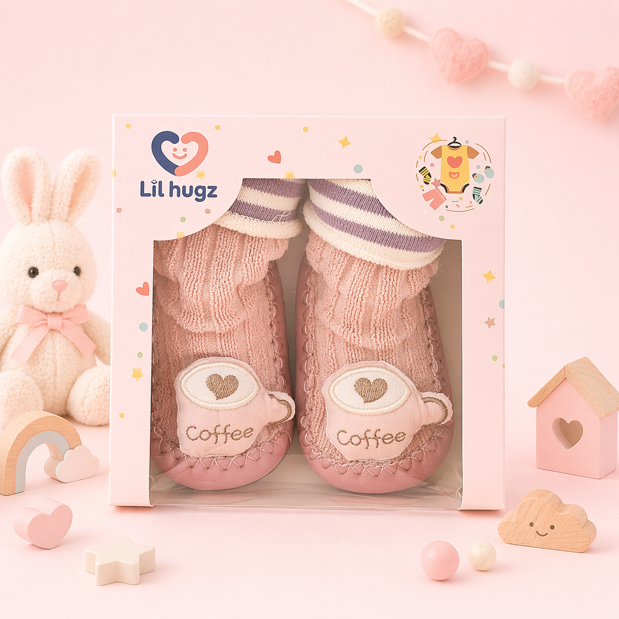 Cozy Feet Baby Essentials Collection Premium Soft Baby Socks with Cute Character Designs