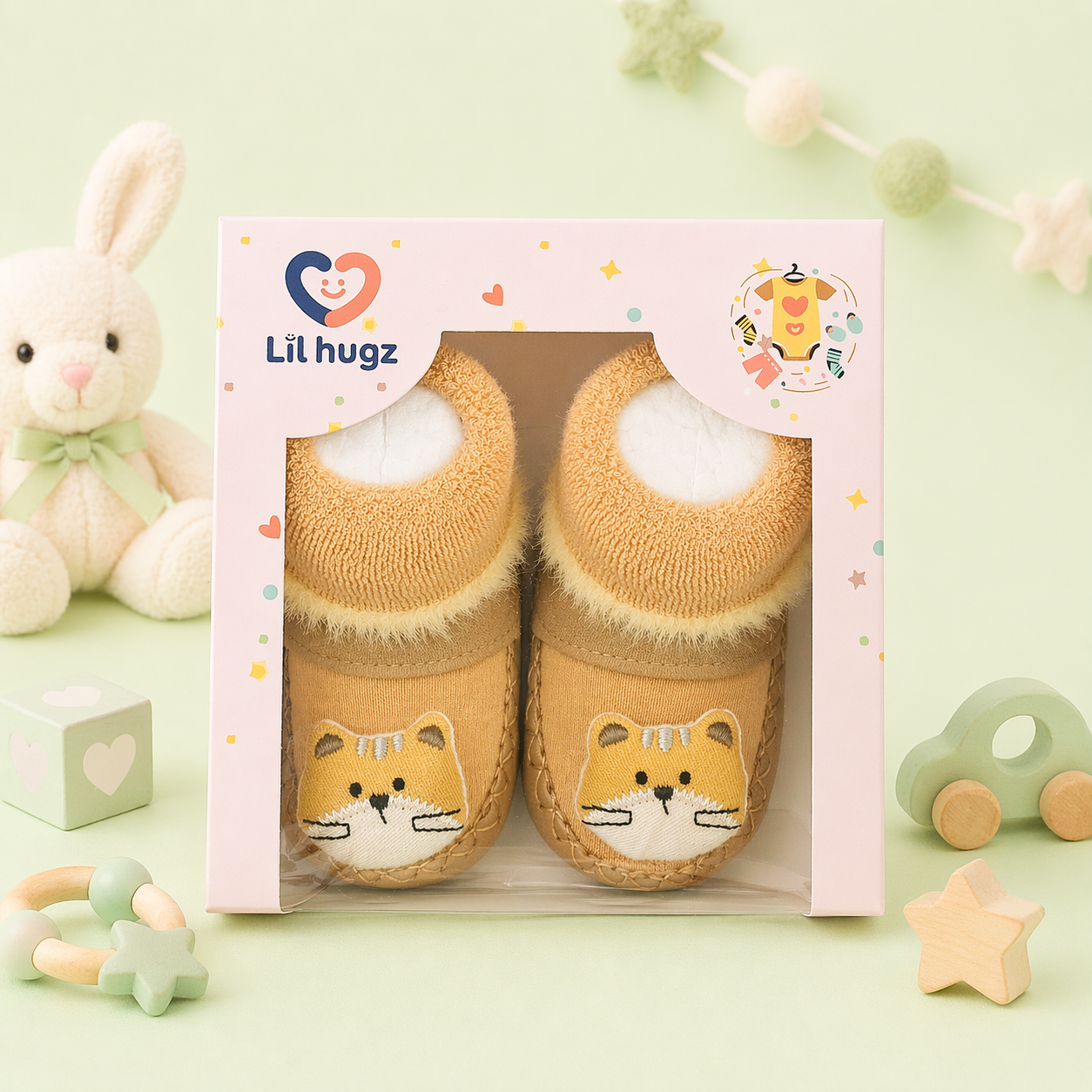 Warm Furry Baby Boots Collection Premium Soft Sole Velcro Boots for Newborns and Infants